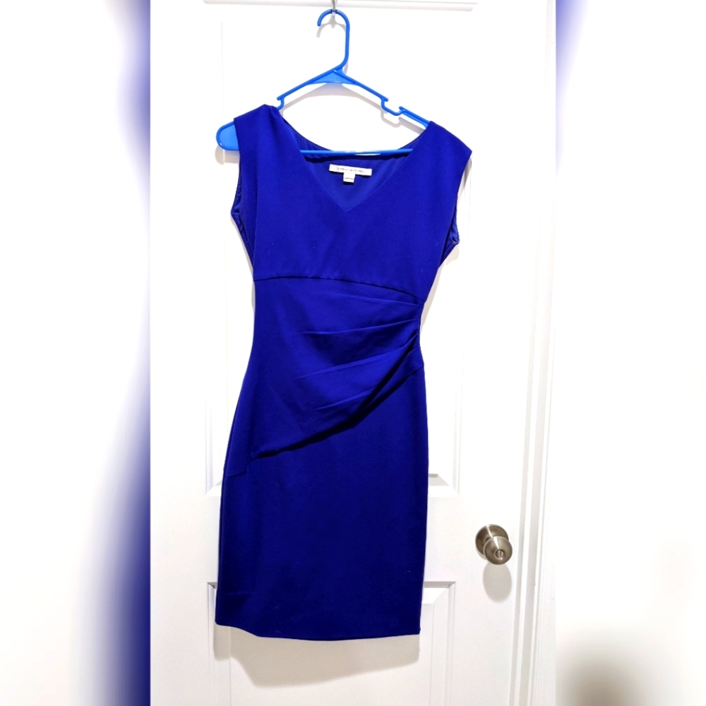 DVF pleated dres